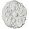 Ekena Millwork 3 3/8"OD x 1/2"P Lyre Rosette ROS03X03LY - alternate 4